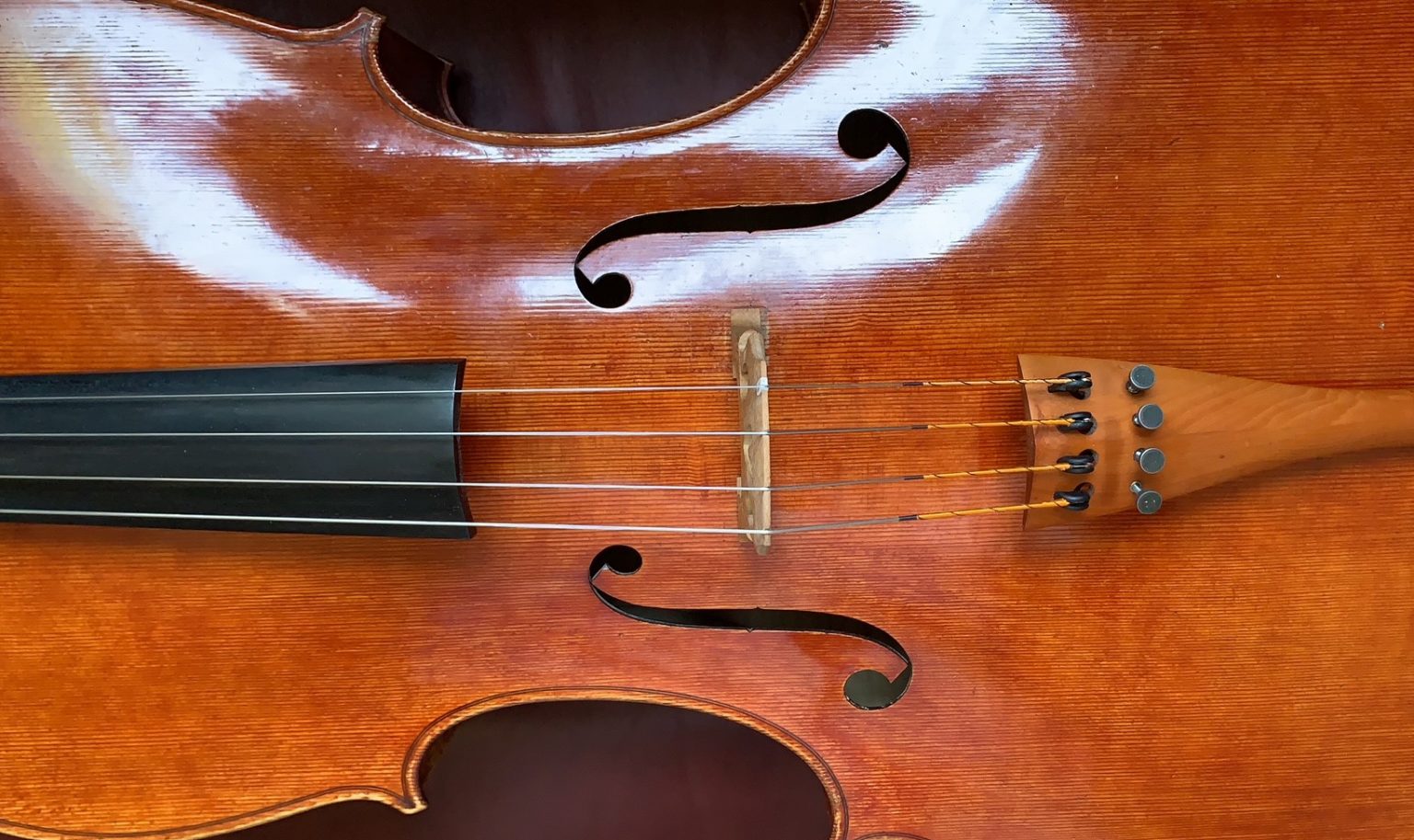 What can you tell us about your cello? Why is it a different colour